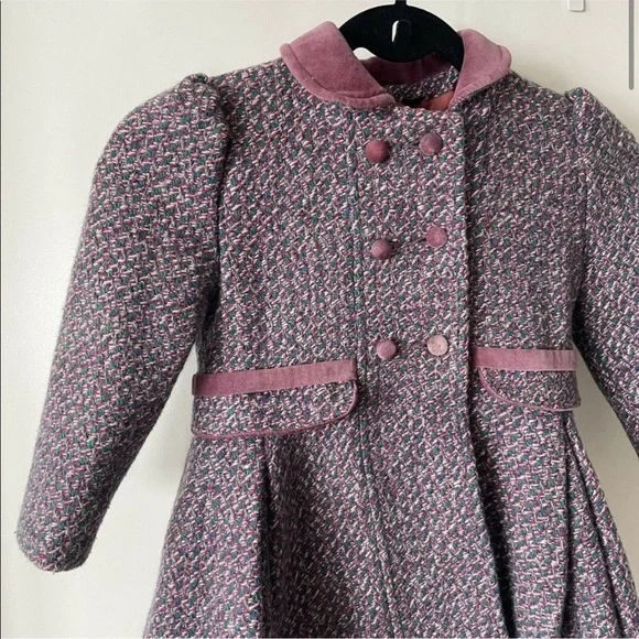 💜ROTHSCHILD VINTAGE COAT JACKET 5T TODDLER GIRL💜 - Picture 2 of 11
